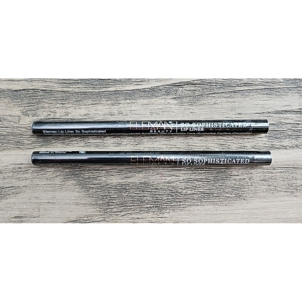 Set Of 2 Eleman Beauty So Sophisticated Lip Liner SEALED